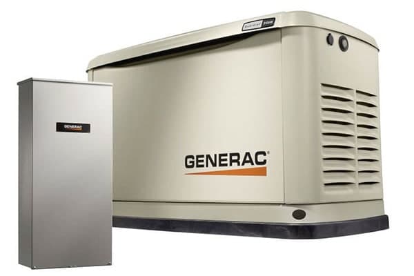 Generac Guardian Series 24kW air-cooled generator, model 7210