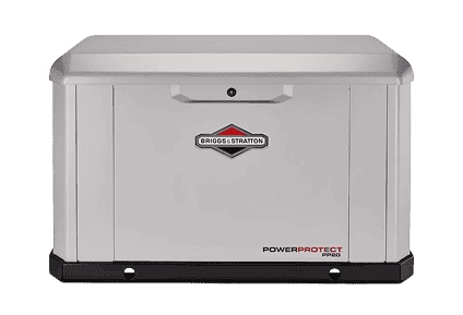 PP20_Straight-v3-1024x697-1-Photoroom Kohler home standby generator in a bisque enclosure shown against a white background